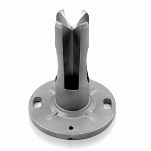 AISI 304 Parapet Rail Support Vertical Wall Top Mounted Handrail End Support