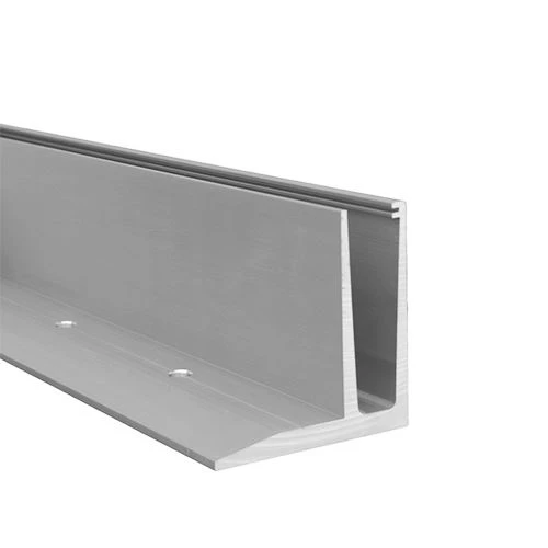 Aluminium Glass Channel F type