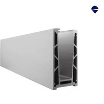 Adjustable 1kN Top Mount Aluminium Glass Channel