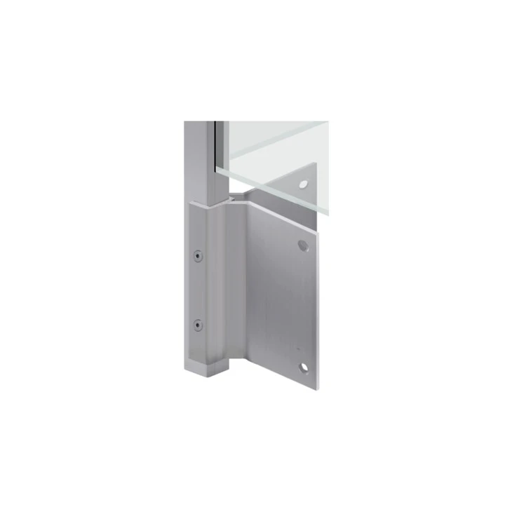 90° Corner Aluminium Post Side Mount