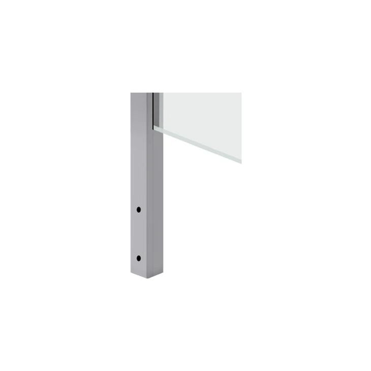 End Aluminium Post Side Mount