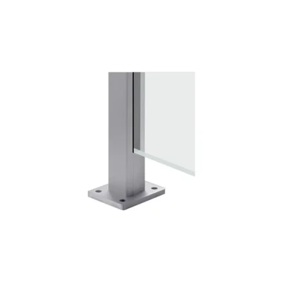 End Aluminium Post Top Mount
